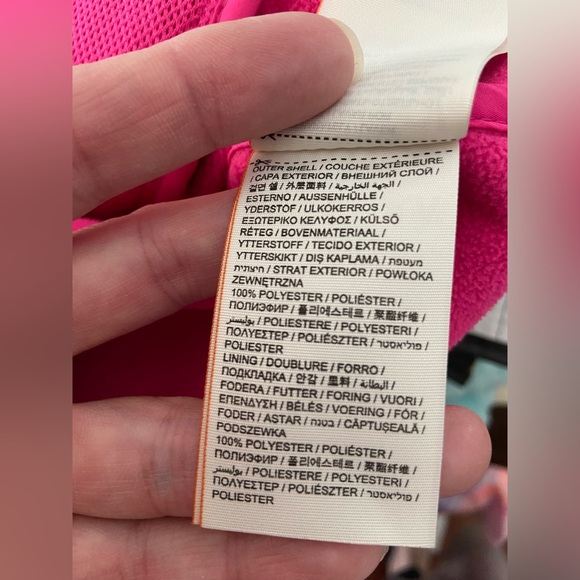 SUPERDRY Original Windtrekker Japan Black & pink Hooded Jacket Sz Medium - Picture 10 of 16